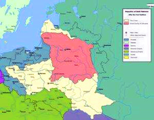 1772年08月05日：第一次瓜分波兰