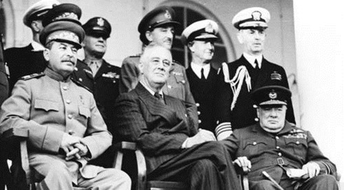 1943年11月28日：德黑兰会议开幕