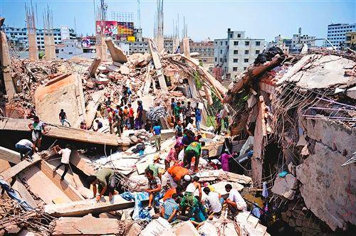 2013年04月24日：孟加拉塌楼事故