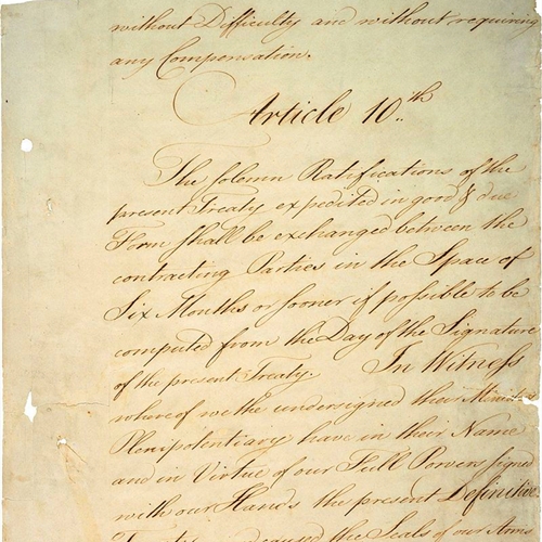 1783年09月03日：美英巴黎条约签署