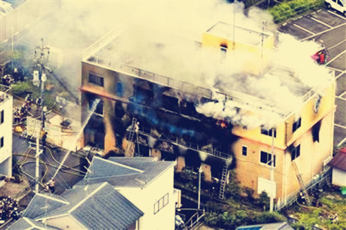 2019年07月18日：日本京都动画纵火案