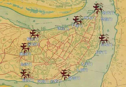 重庆的城门与地名有什么联系
