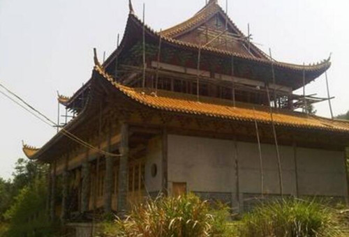 广安寺的建筑及遗址
