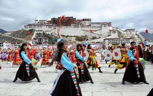 藏族民族舞蹈是什么样的