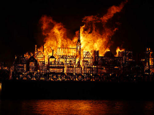 1666年9月2日：伦敦大火