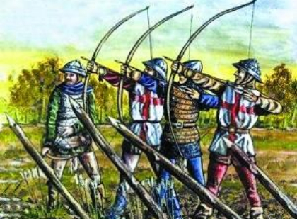 百年战争中英格兰长弓兵是怎么击败重骑兵的