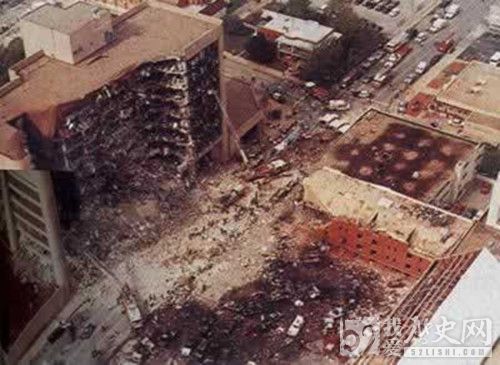 美国俄克拉荷马市联邦大楼爆炸 造成168人死亡
