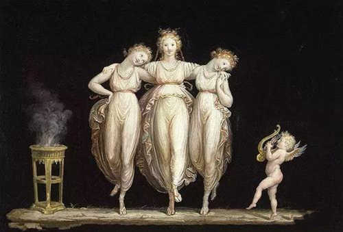 希腊神话中的美惠三女神