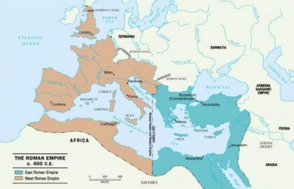 罗马帝国为什么要一分为二成东西罗马