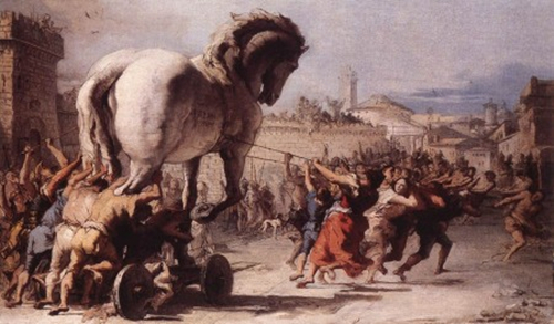 希腊神话中的特洛伊战争起因是什么