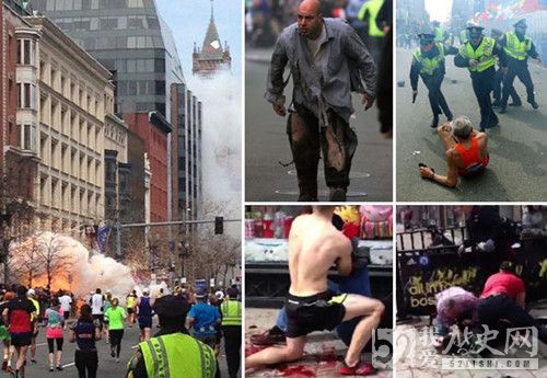 美国波士顿发生恐怖爆炸