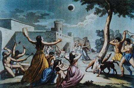 仲康日食，人类历史上最早的一次日食记录