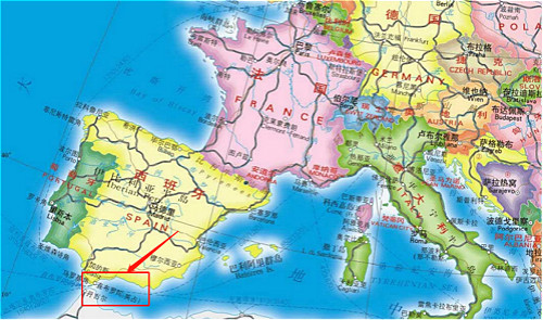 西班牙最南端的土地是属于英国的吗