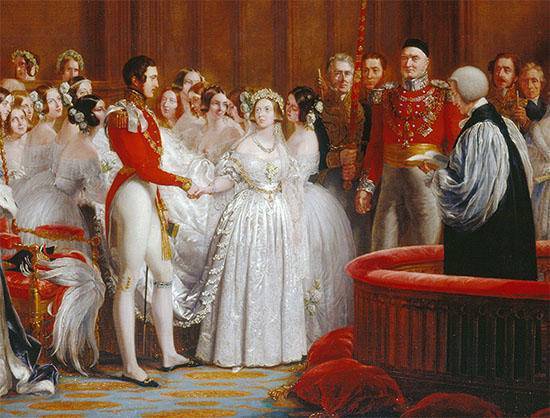维多利亚女王与阿尔伯特亲王大婚