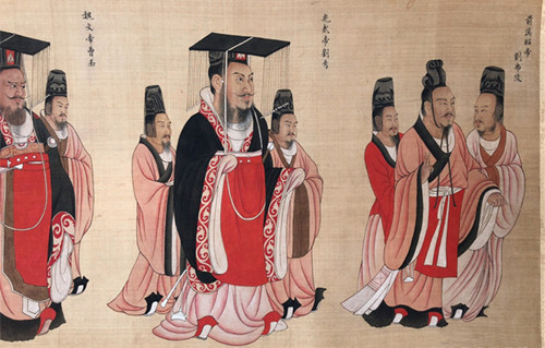 《历代帝王图》画了几个皇帝