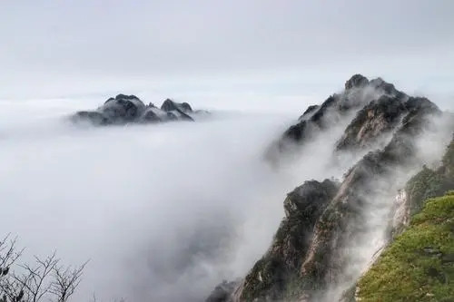 黄山云海的景色描写
